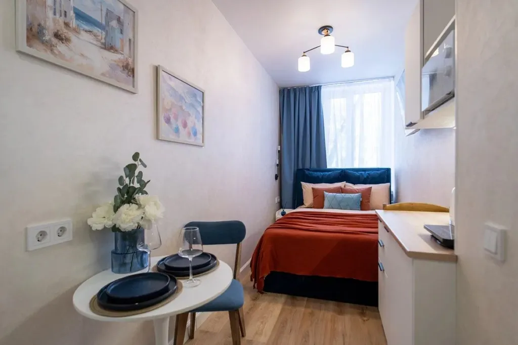 Квартира Квартира Уютная студия возле метро — Москва