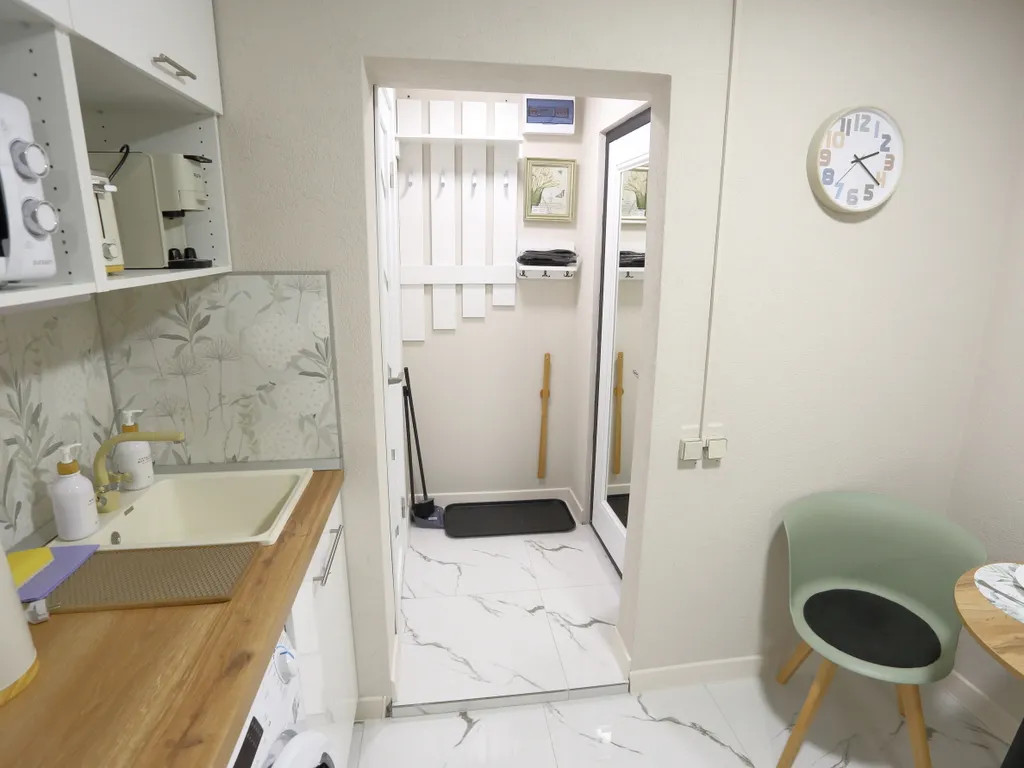 Уютная студия с раздельными спальными местами