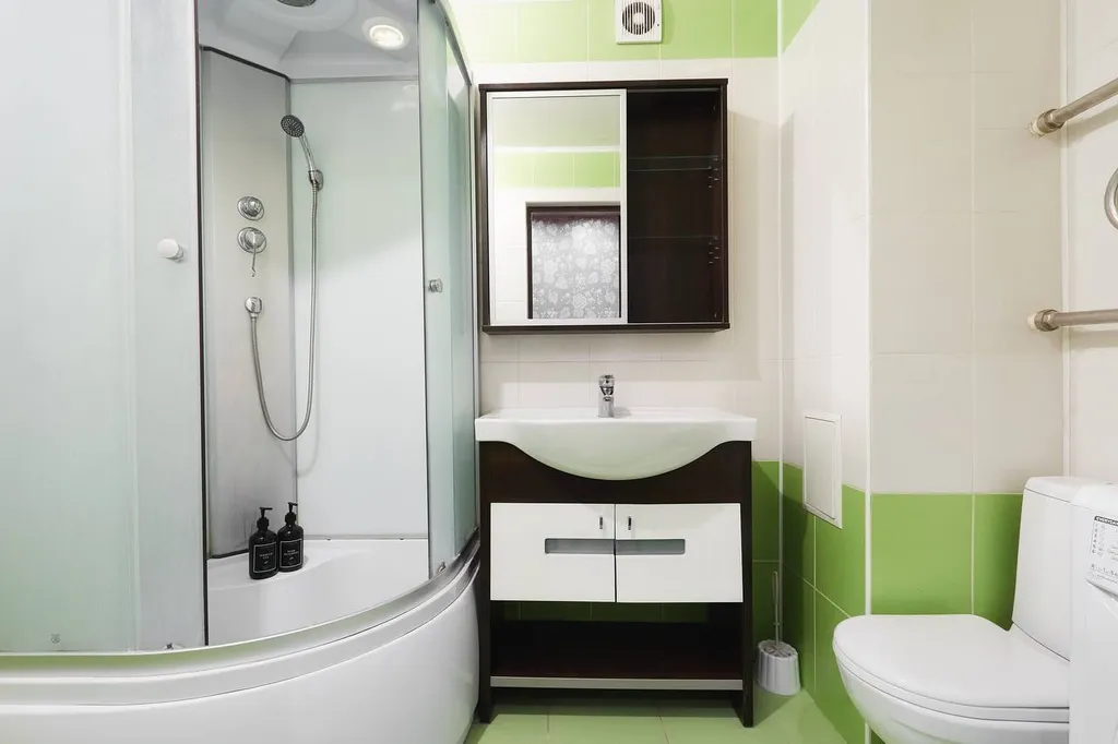 Большая 1-комнатная квартира с видом на парк и реку