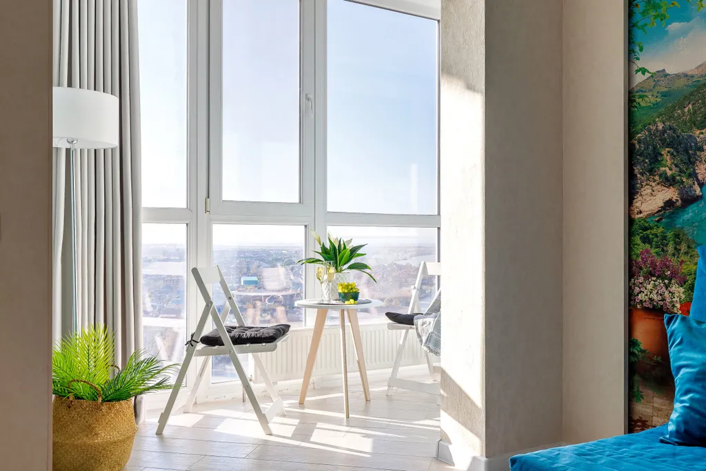 Стильная квартира ЖК Бизнес класс - Панорама с 20 этажа