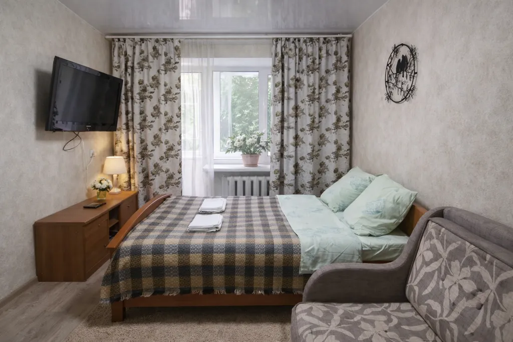 Уютная квартира у парка Берендеевка