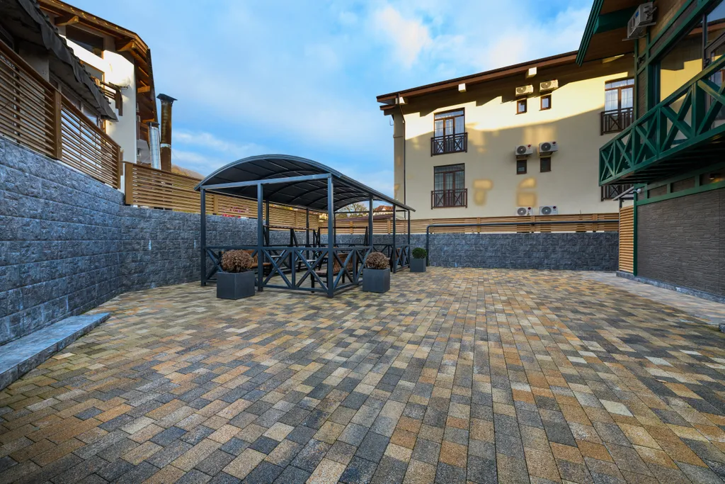 Уютная Студия с террасой Green Oplot Apartments