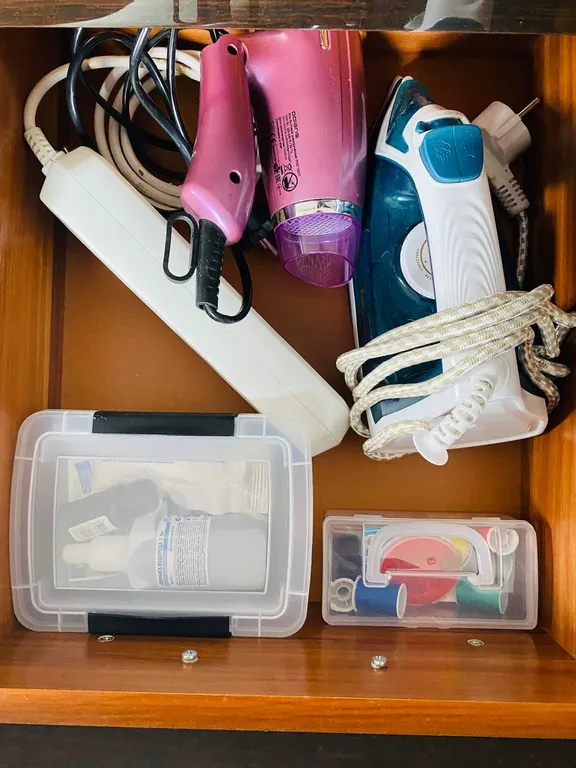 Студия с видом на город