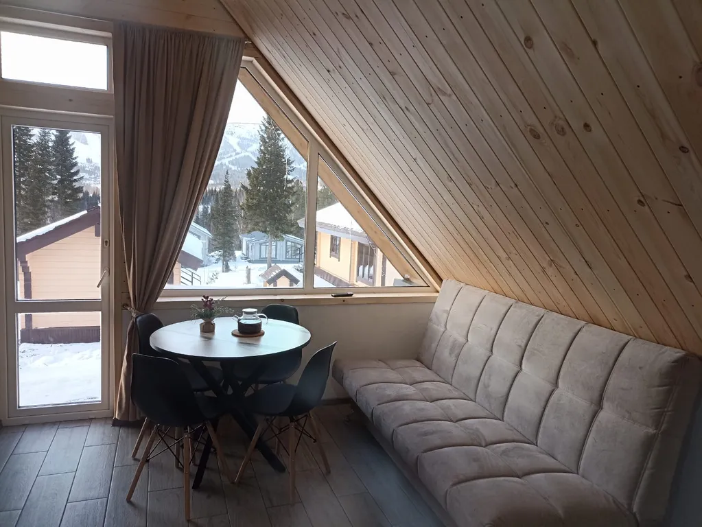 Коттедж Дом в Шерегеше с панорамным видом на все горы — Шерегеш