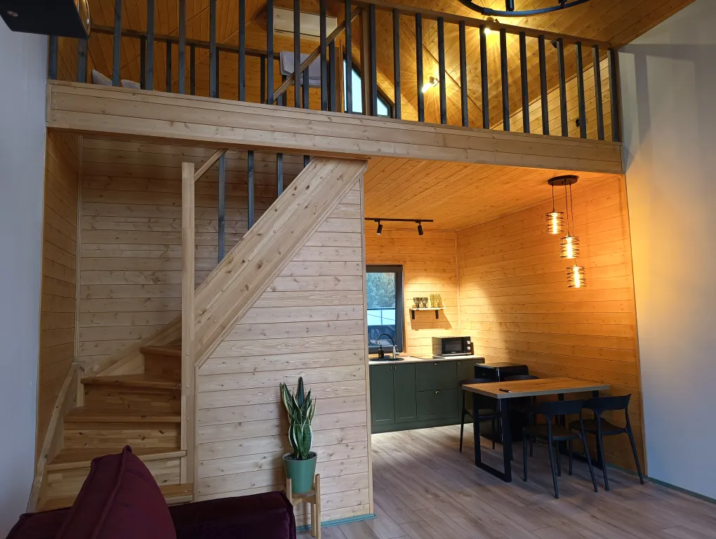 Aframe_KMV дом с горячим джакузи