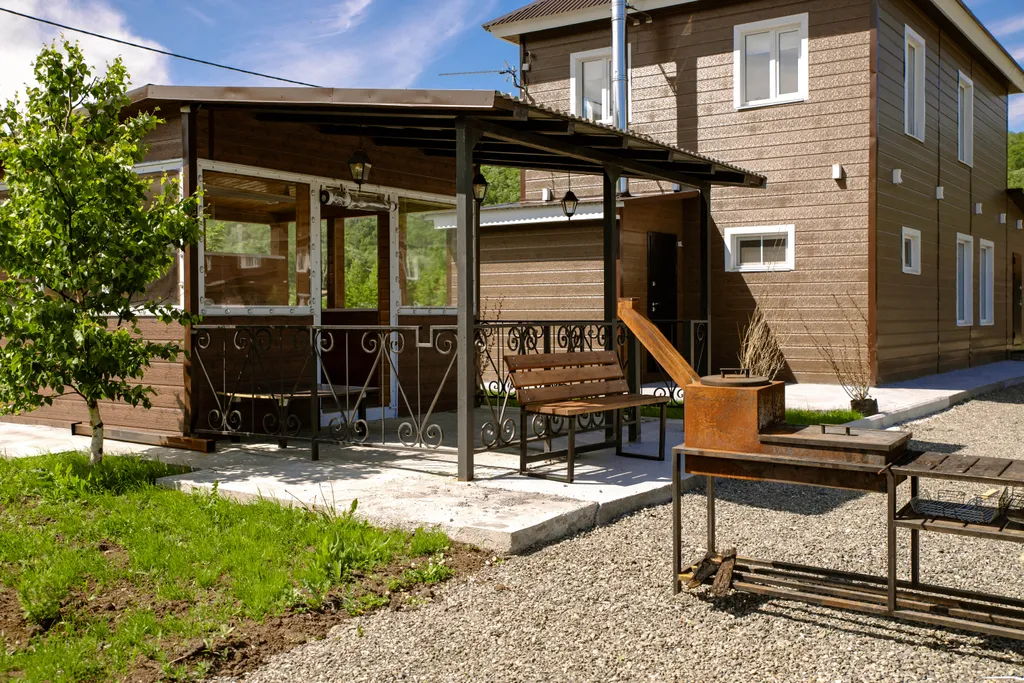 Двухместный коттедж с видом на горы