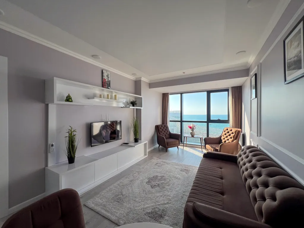 Двухкомнатная квартира на берегу моря, Porta Batumi Tower