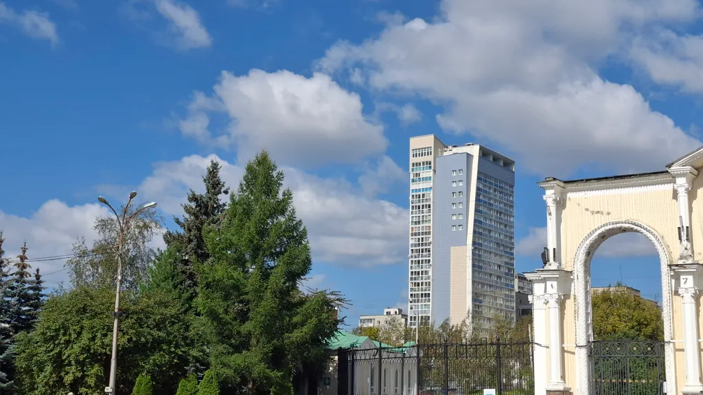 Просторная квартира с видом на парк