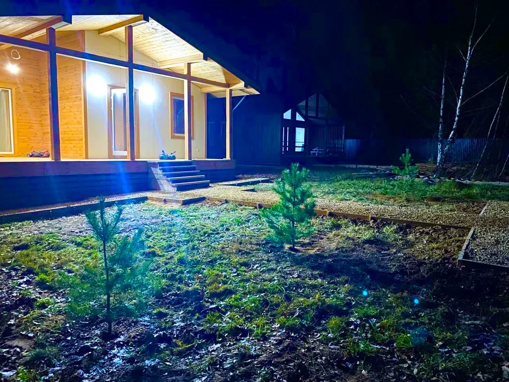 Дом с сауной в КП Лисья Горка у водохранилища