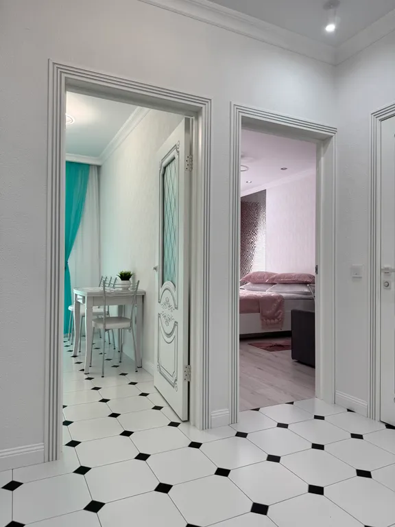 Новая белоснежная квартира в современном ЖК