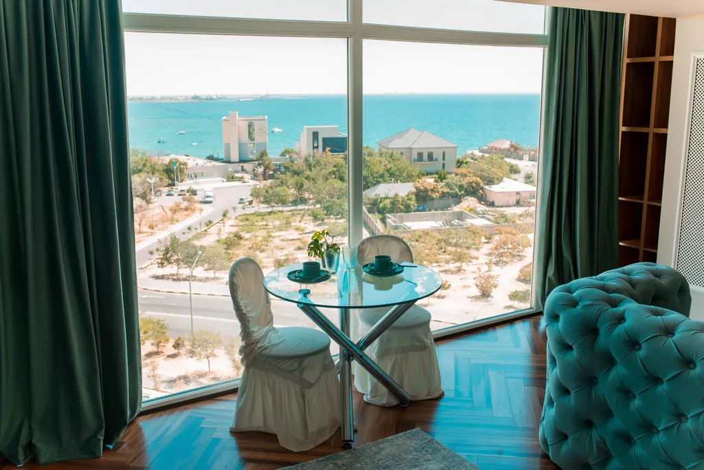 Уютная квартира с видом на море — аренда посуточно в Актау