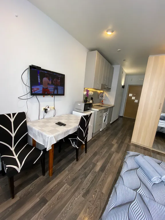 Уютная студия от 2 минут до МЦД Павшино