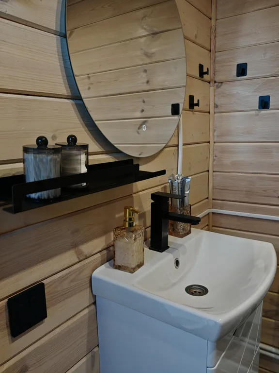 С дровяной сауной и видом на лес и закаты