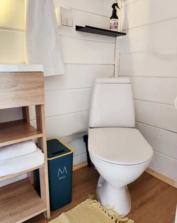 Дом с проектором и диваном