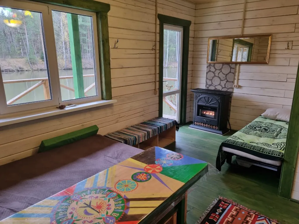 Дом - баня на дровах с купелью