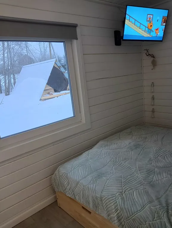 Дом с сауной и камином у леса в Карелии