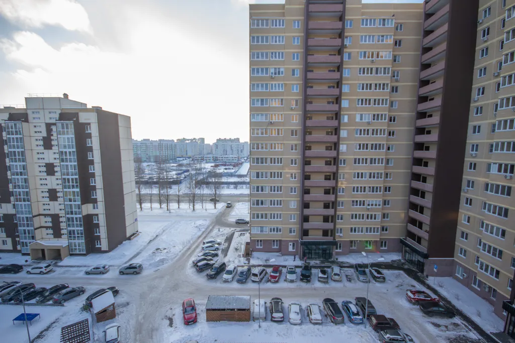 Комфортная квартира с видом на город и Волгу