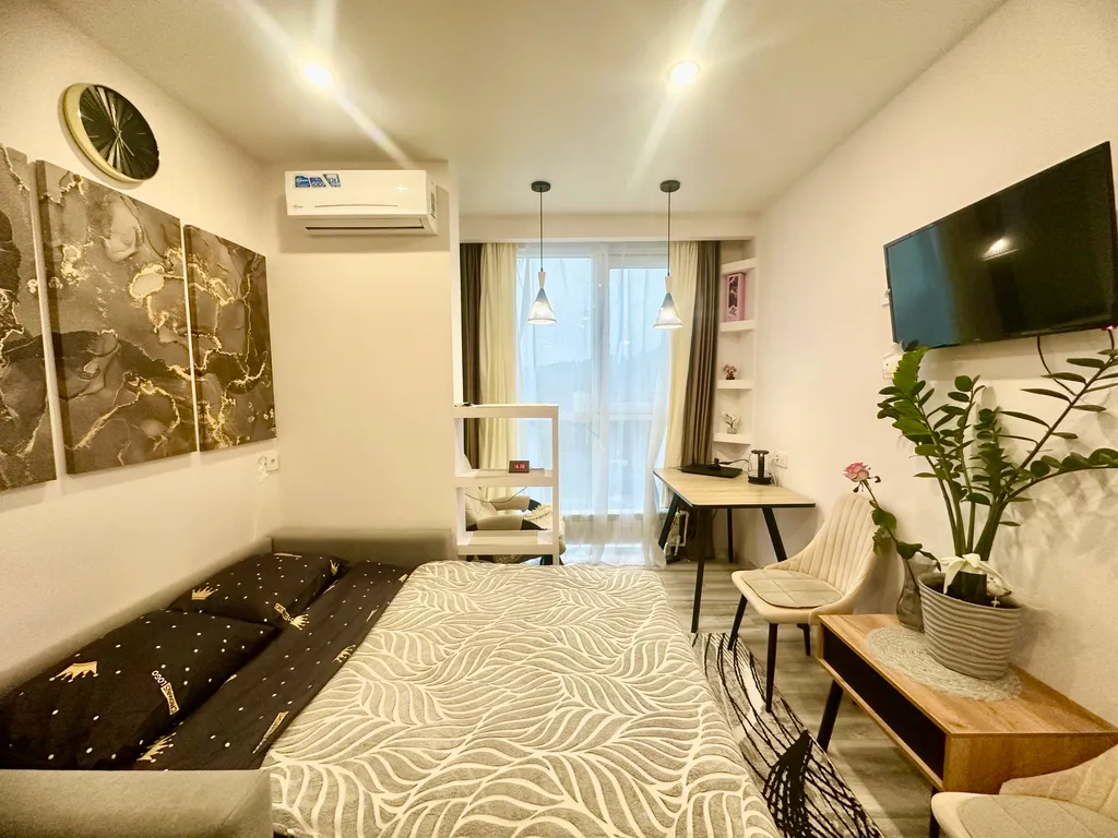 Квартира Квартира Уютная красивая студия с видом на море — Сочи