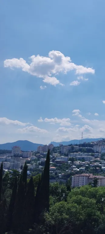 Уютная квартира с видом на море и горы