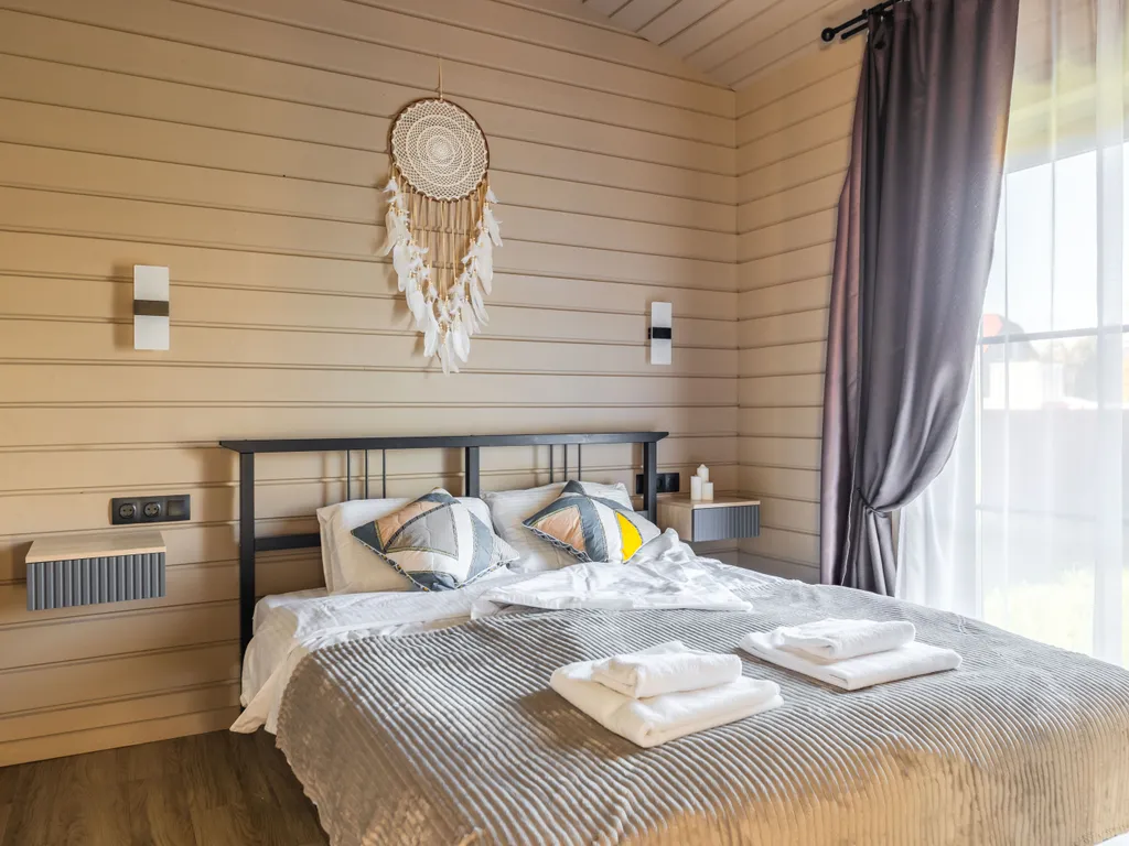 Коттедж Уютный современный дом с чаном вблизи елового леса — Черемыкино