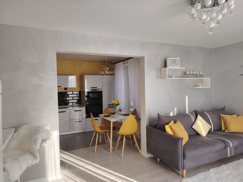 Уютная дизайнерская квартира с прекрасным видом