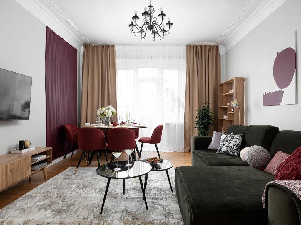 Квартира Квартира Уютная четверка рядом с Тверской и Кремлем — Москва