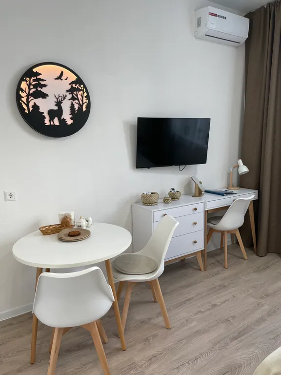 Квартира Квартира Студия СКАНДИ ЖК Бизнес-класса Сердце Ярославля с Алисой — Ярославль