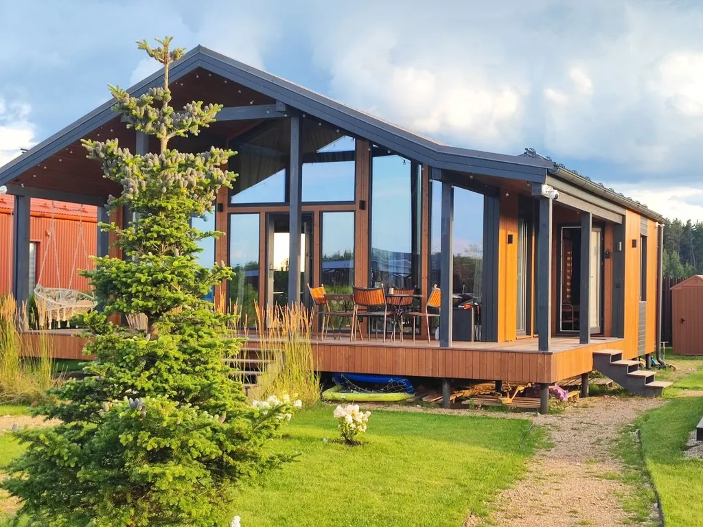 Дом с баней на дровах и гадающим кроликом