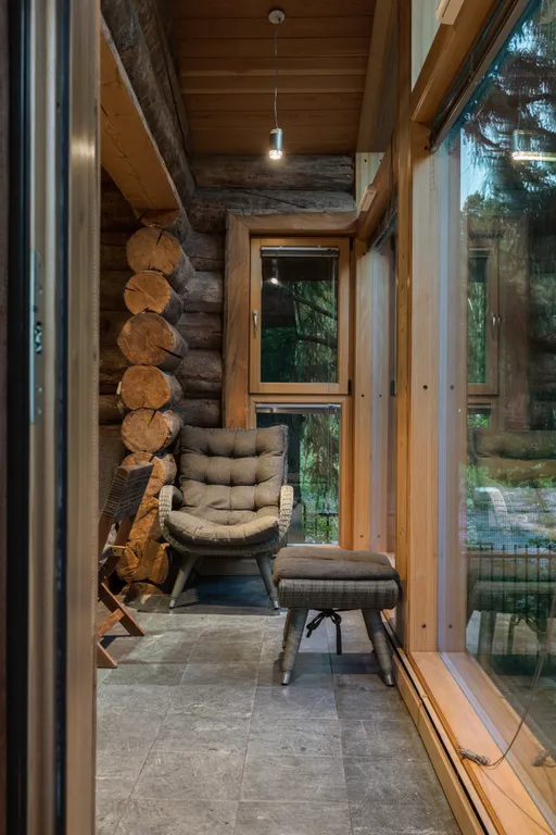 Уютный деревянный эко-дом