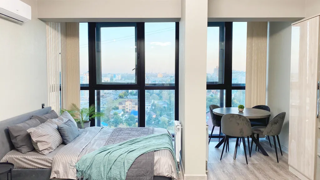 ТЕРРА48 | Даун Таун|DownTown: апартаменты в центре с панорамн стенами