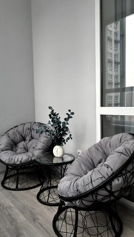 Студия в эко стиле в доме бизнес класса