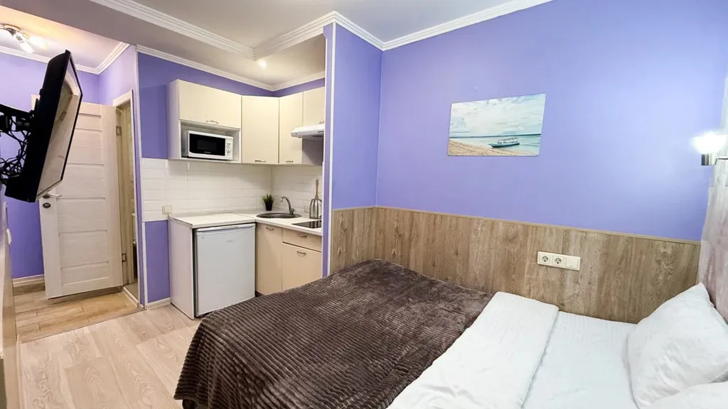 Квартира Квартира Уютная студия в ЖК «Город» — Москва