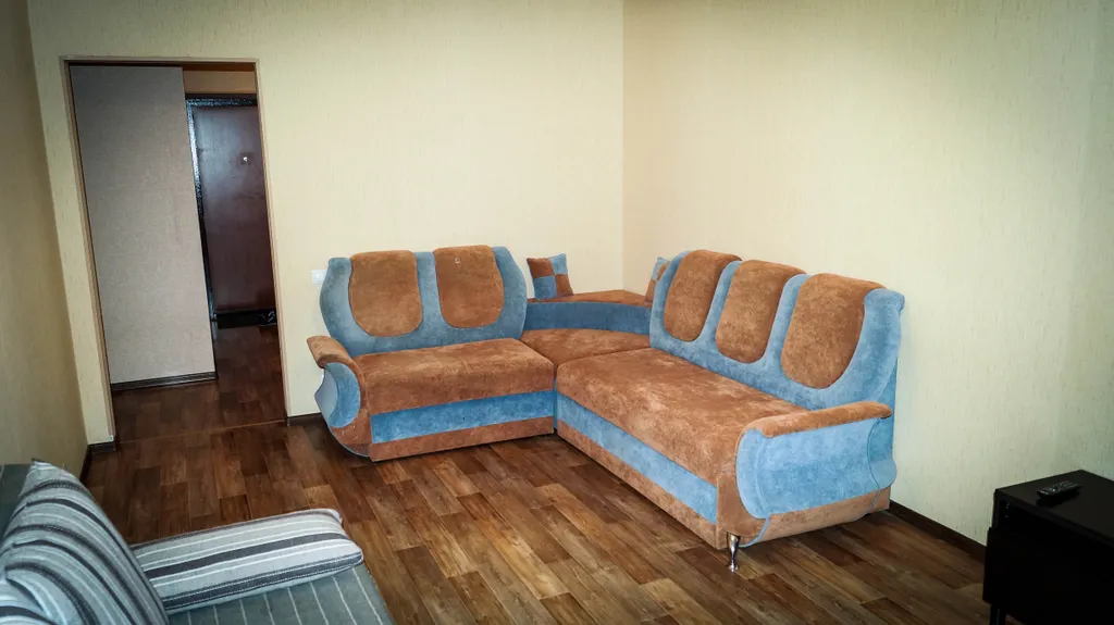 Уютная квартира на 9этаже с видом на город.