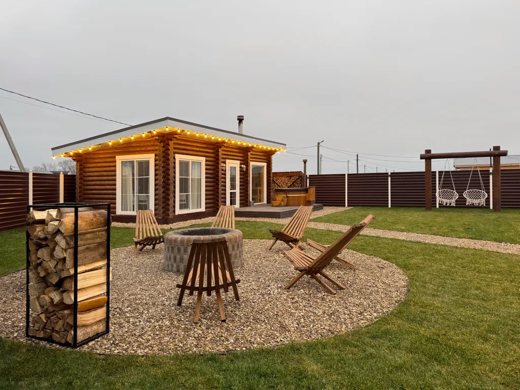 Дом с баней на берегу Москвы реки