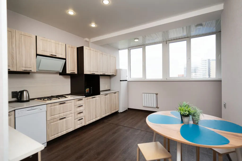 Апартаменты Домино в районе с развитой инфраструктурой