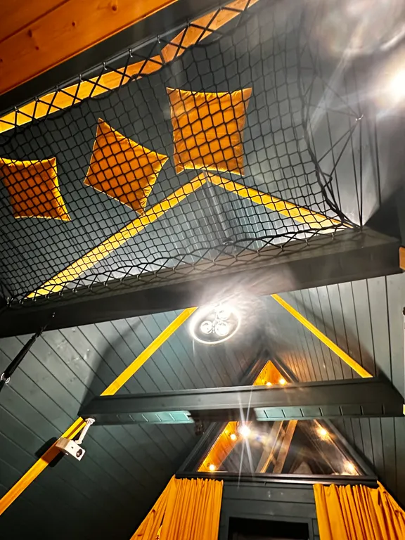 Darhaus домик с чаном в лесу