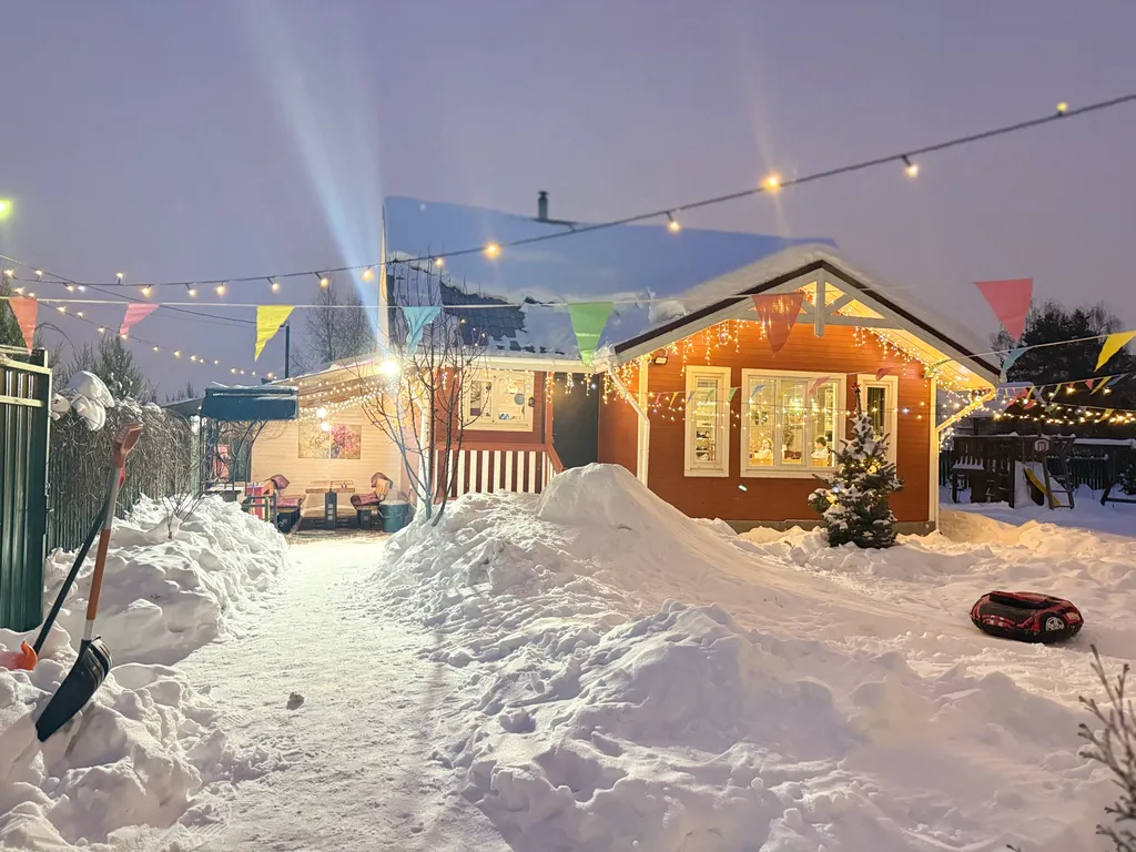 Уютный домик с баней и банным чаном, рядом с Москвой