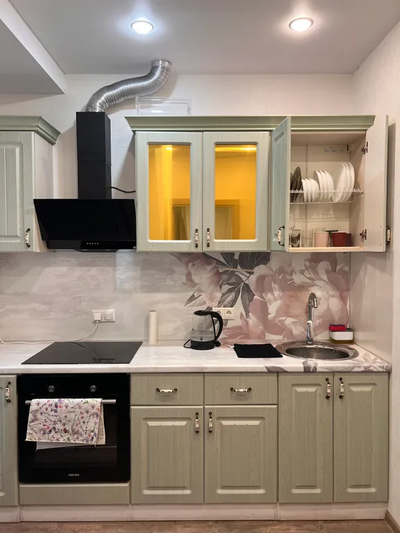 Уютная однокомнатная квартира на 4 человек