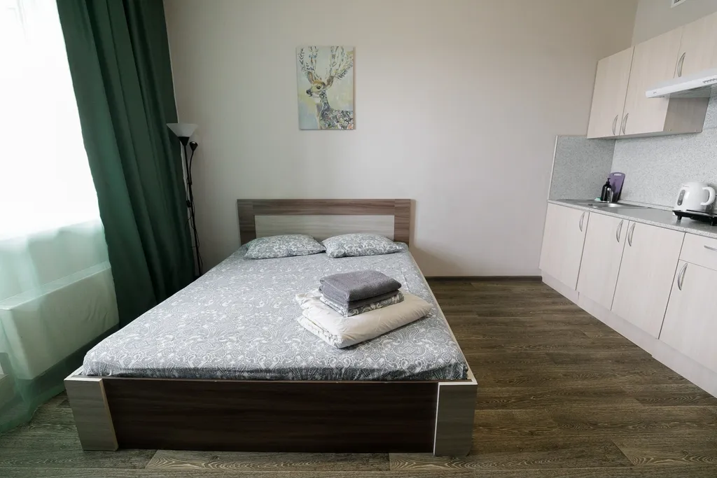 Квартира Комфортная студия рядом с Онкоцентром — аренда посуточно в Обнинск