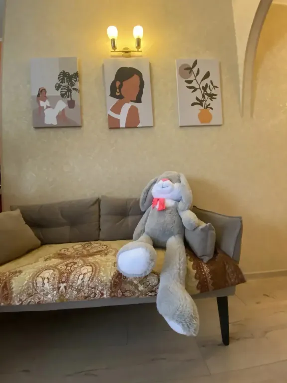 Уютная студия в центре с великолепным видом на горы