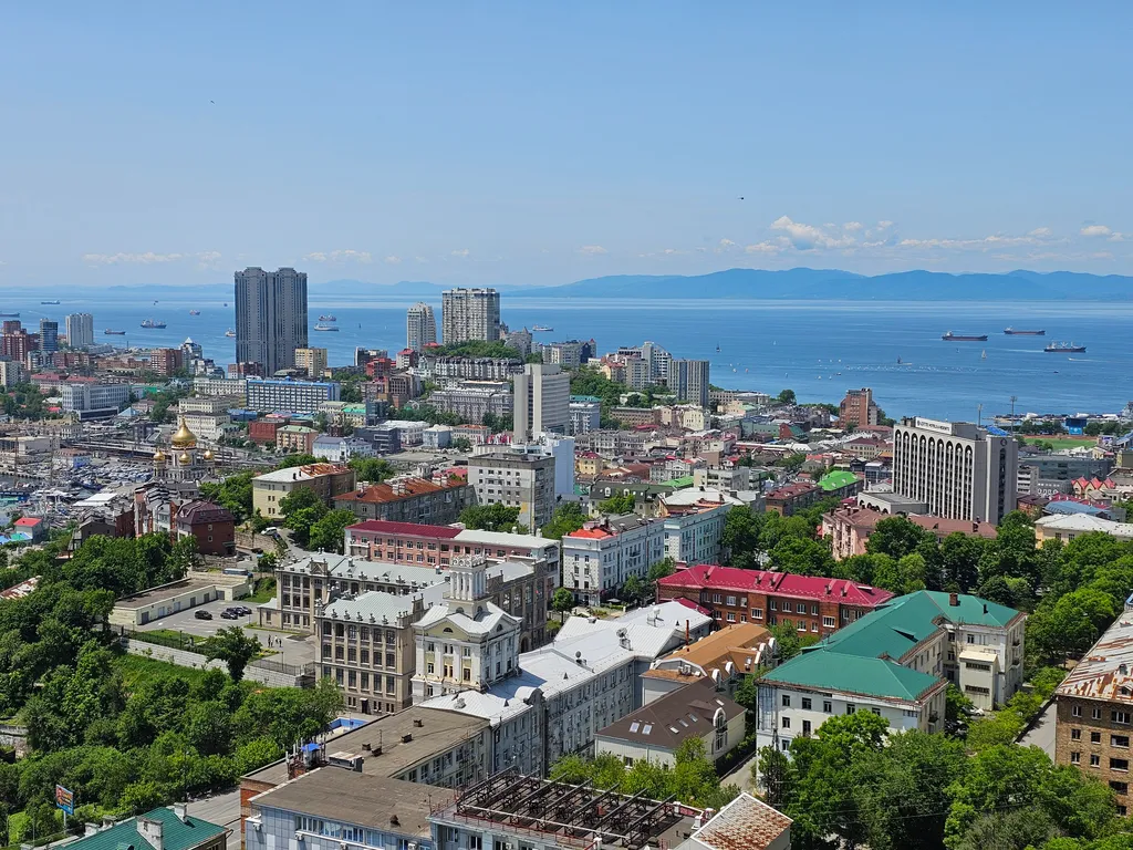 3-ком. в центре Владивостока с видом на море и город