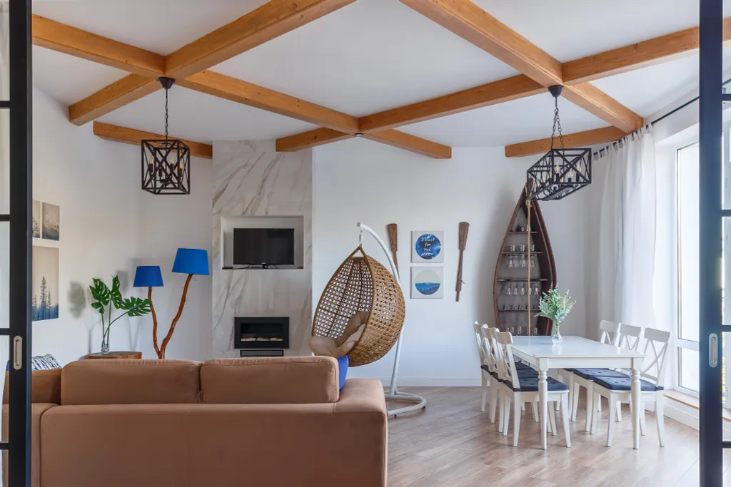 Просторные апартаменты oasis в центре города с сауной и красивым видом