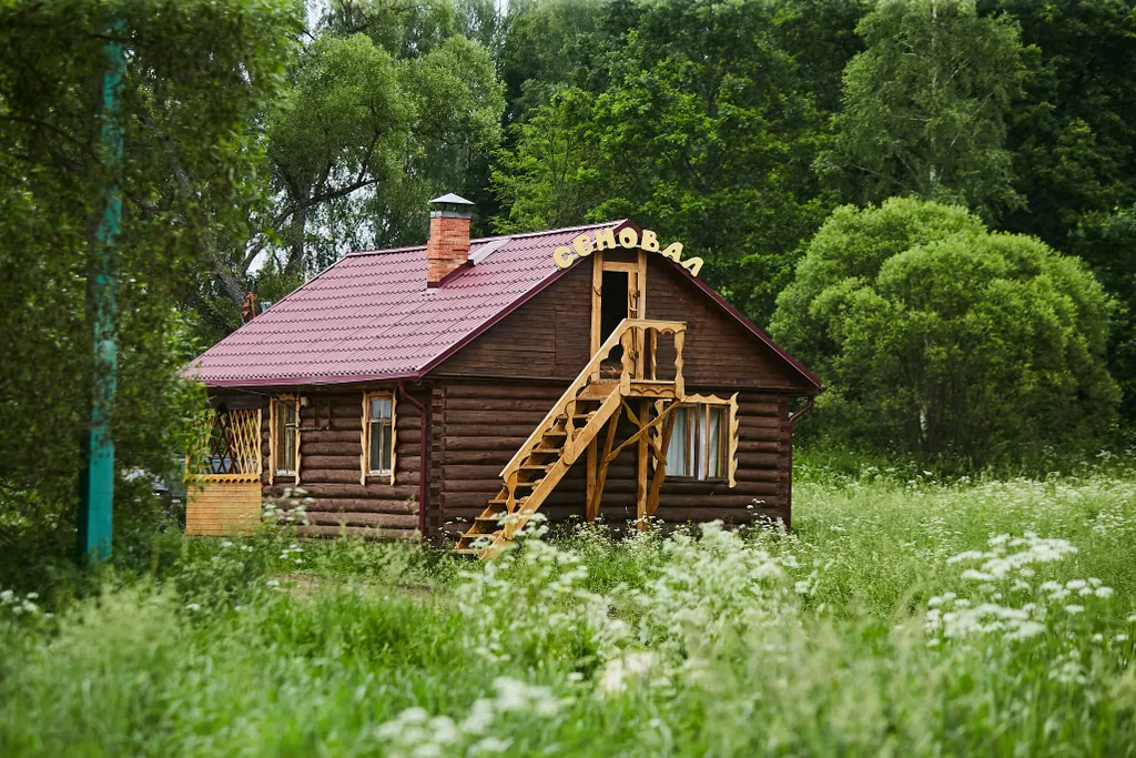 Домик с камином