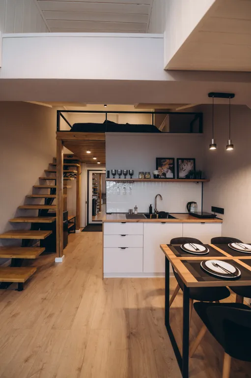 Квартира-студия на Банном рядом ГЛЦ и озеро — аренда посуточно в Зелёная Поляна