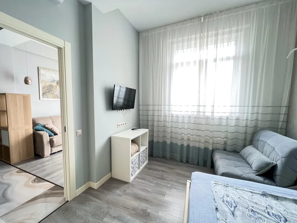 Очень уютная 2-комнатная квартира с видом на море