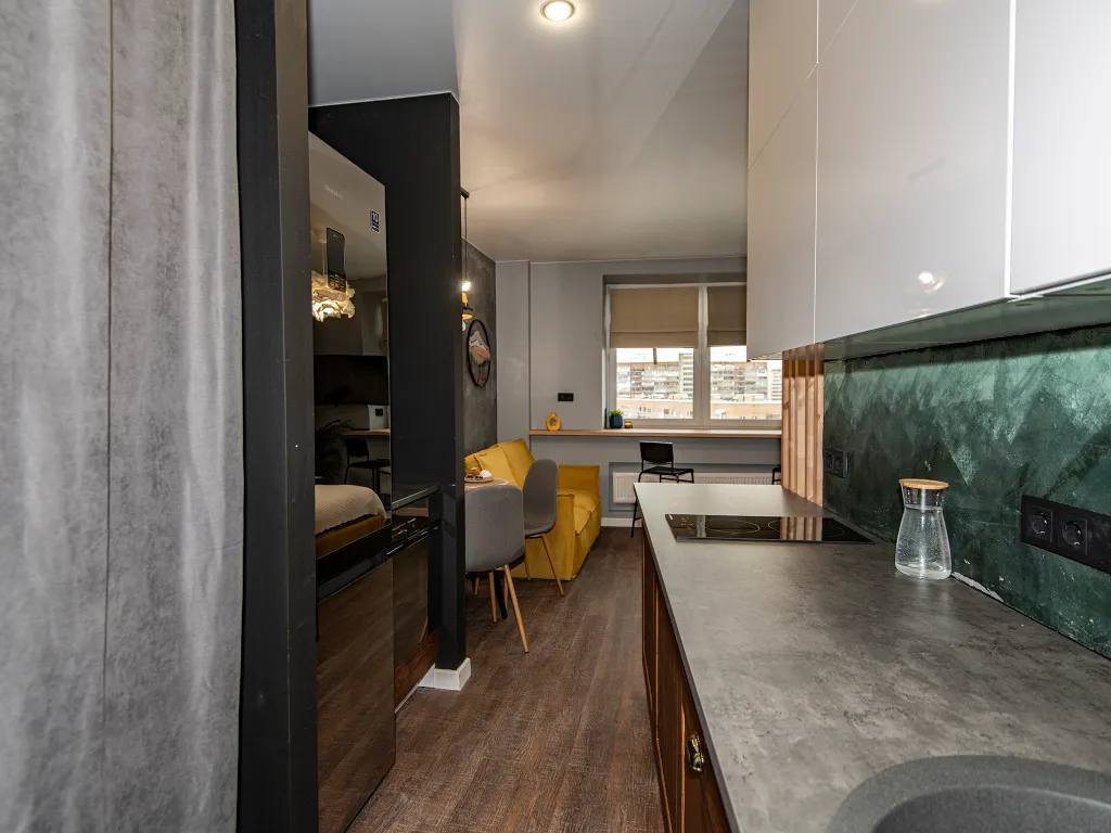 Forest studio для 2-4 гостей в центре города