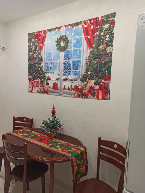 Уютная трёхкомнатная квартира