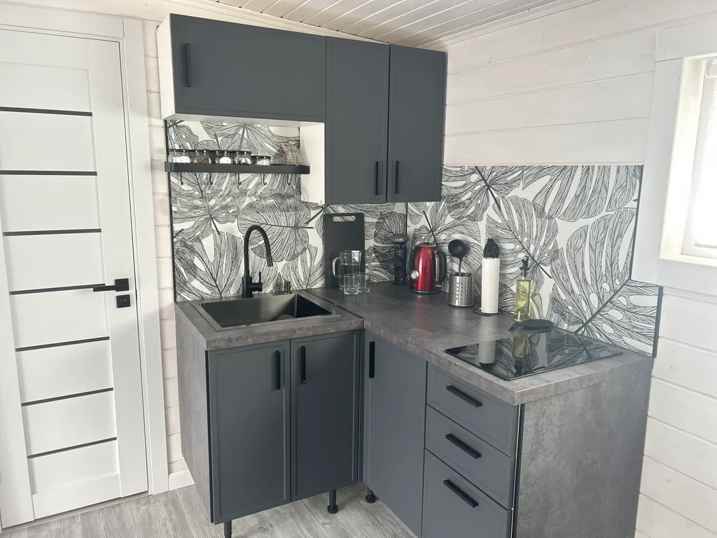 Домик с чаном и баней