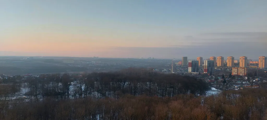 Квартира с видом на парк и закаты