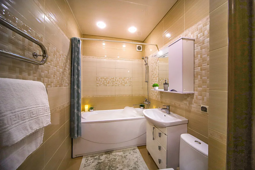 Просторная квартира с джакузи